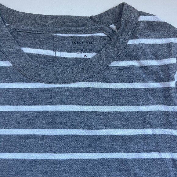 NWT Banana Republic Modal Blend Striped Tee (Women’s XS) - Picture 2 of 4